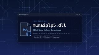 Visuel technique du fichier mumaiplp5.dll, bibliothèque de liens dynamiques de Windows