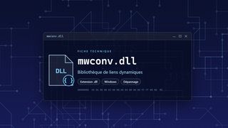 Visuel technique du fichier mwconv.dll, bibliothèque de liens dynamiques de Windows