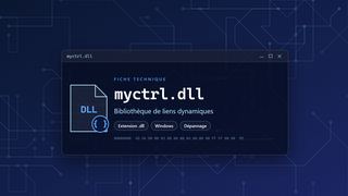 Visuel technique du fichier myctrl.dll, bibliothèque de liens dynamiques de Windows