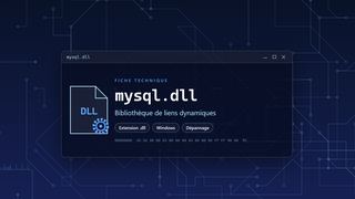 Visuel technique du fichier mysql.dll, bibliothèque de liens dynamiques de Windows