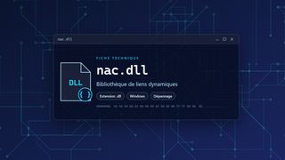 Visuel technique du fichier nac.dll, bibliothèque de liens dynamiques de Windows