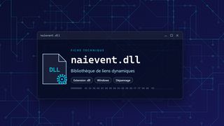 Visuel technique du fichier naievent.dll, bibliothèque de liens dynamiques de Windows