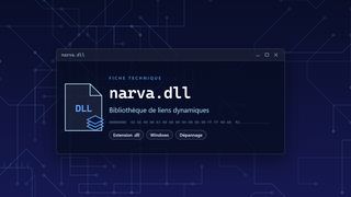 Visuel technique du fichier narva.dll, bibliothèque de liens dynamiques de Windows