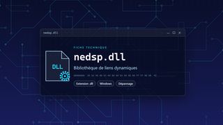 Visuel technique du fichier nedsp.dll, bibliothèque de liens dynamiques de Windows