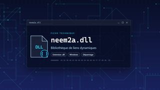 Visuel technique du fichier neem2a.dll, bibliothèque de liens dynamiques de Windows