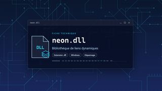 Visuel technique du fichier neon.dll, bibliothèque de liens dynamiques de Windows