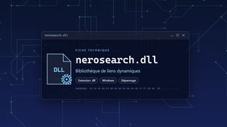 Visuel technique du fichier nerosearch.dll, bibliothèque de liens dynamiques de Windows