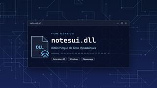 Visuel technique du fichier notesui.dll, bibliothèque de liens dynamiques de Windows