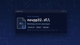 Visuel technique du fichier novpp32.dll, bibliothèque de liens dynamiques de Windows
