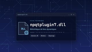 Visuel technique du fichier npqtplugin7.dll, bibliothèque de liens dynamiques de Windows