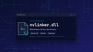 Visuel technique du fichier nvlinker.dll, bibliothèque de liens dynamiques de Windows