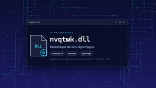 Visuel technique du fichier nvqtwk.dll, bibliothèque de liens dynamiques de Windows