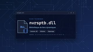Visuel technique du fichier nvrsptb.dll, bibliothèque de liens dynamiques de Windows