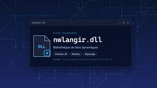 Visuel technique du fichier nwlangir.dll, bibliothèque de liens dynamiques de Windows