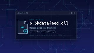 Visuel technique du fichier o.bbdatafeed.dll, bibliothèque de liens dynamiques de Windows
