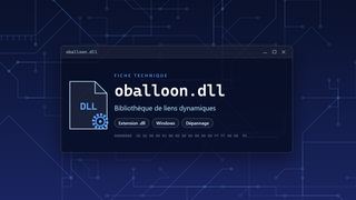Visuel technique du fichier oballoon.dll, bibliothèque de liens dynamiques de Windows