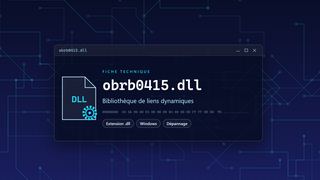 Visuel technique du fichier obrb0415.dll, bibliothèque de liens dynamiques de Windows