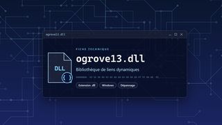 Visuel technique du fichier ogrove13.dll, bibliothèque de liens dynamiques de Windows