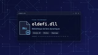 Visuel technique du fichier oldefi.dll, bibliothèque de liens dynamiques de Windows