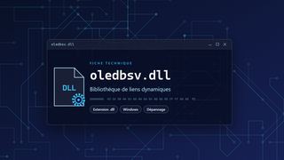 Visuel technique du fichier oledbsv.dll, bibliothèque de liens dynamiques de Windows