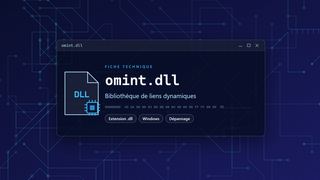 Visuel technique du fichier omint.dll, bibliothèque de liens dynamiques de Windows