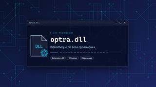 Visuel technique du fichier optra.dll, bibliothèque de liens dynamiques de Windows