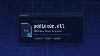 Visuel technique du fichier pddidx8r.dll, bibliothèque de liens dynamiques de Windows