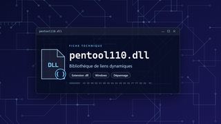 Visuel technique du fichier pentool110.dll, bibliothèque de liens dynamiques de Windows
