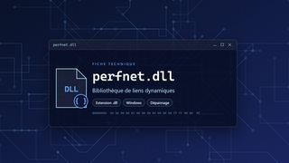 Visuel technique du fichier perfnet.dll, bibliothèque de liens dynamiques de Windows