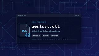 Visuel technique du fichier perlcrt.dll, bibliothèque de liens dynamiques de Windows
