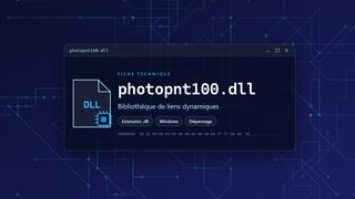 Visuel technique du fichier photopnt100.dll, bibliothèque de liens dynamiques de Windows