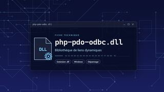Visuel technique du fichier php-pdo-odbc.dll, bibliothèque de liens dynamiques de Windows