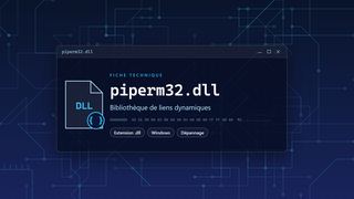 Visuel technique du fichier piperm32.dll, bibliothèque de liens dynamiques de Windows