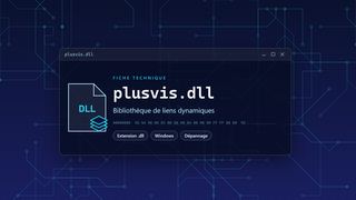 Visuel technique du fichier plusvis.dll, bibliothèque de liens dynamiques de Windows
