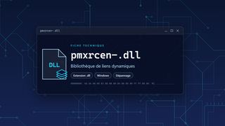Visuel technique du fichier pmxrcen-.dll, bibliothèque de liens dynamiques de Windows