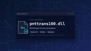 Visuel technique du fichier pnttrans100.dll, bibliothèque de liens dynamiques de Windows