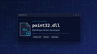 Visuel technique du fichier point32.dll, bibliothèque de liens dynamiques de Windows