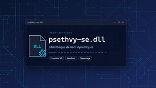 Visuel technique du fichier psethvy-se.dll, bibliothèque de liens dynamiques de Windows