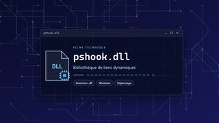 Visuel technique du fichier pshook.dll, bibliothèque de liens dynamiques de Windows