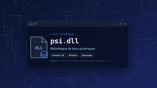 Visuel technique du fichier psi.dll, bibliothèque de liens dynamiques de Windows