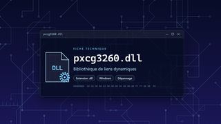 Visuel technique du fichier pxcg3260.dll, bibliothèque de liens dynamiques de Windows