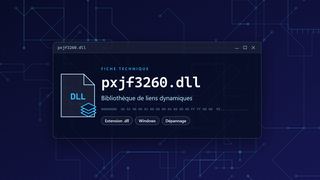 Visuel technique du fichier pxjf3260.dll, bibliothèque de liens dynamiques de Windows