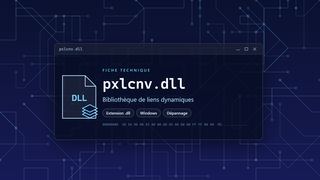 Visuel technique du fichier pxlcnv.dll, bibliothèque de liens dynamiques de Windows