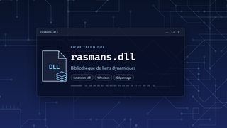 Visuel technique du fichier rasmans.dll, bibliothèque de liens dynamiques de Windows