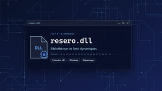 Visuel technique du fichier resero.dll, bibliothèque de liens dynamiques de Windows