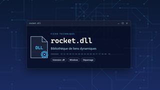 Visuel technique du fichier rocket.dll, bibliothèque de liens dynamiques de Windows