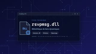 Visuel technique du fichier rsvpmsg.dll, bibliothèque de liens dynamiques de Windows