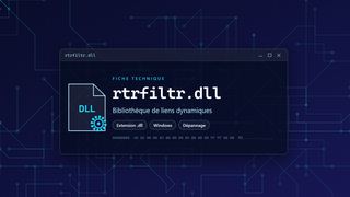 Visuel technique du fichier rtrfiltr.dll, bibliothèque de liens dynamiques de Windows