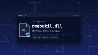 Visuel technique du fichier rwebutil.dll, bibliothèque de liens dynamiques de Windows