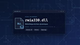 Visuel technique du fichier rwia330.dll, bibliothèque de liens dynamiques de Windows